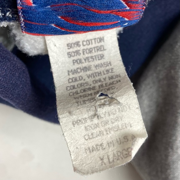 University of Michigan Vintage Gray Sweatshirt Turtleneck - Picture 9 of 9